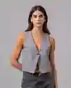 Chaleco Cruzado Mujer Gris Nublado Medio Talla XL 84624 Rifle