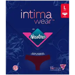 Nosotras Panty Hipster Burgundy