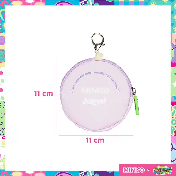 Monedero Distroller Neonato Lila Miniso