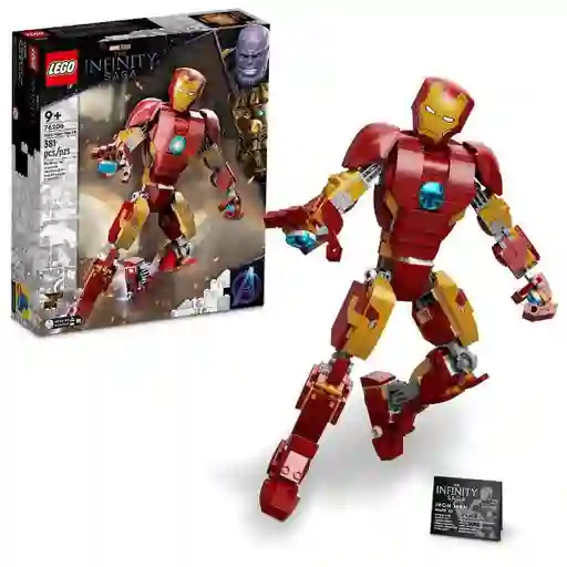 Lego Set de Constucción Figura de Iron Man 76206