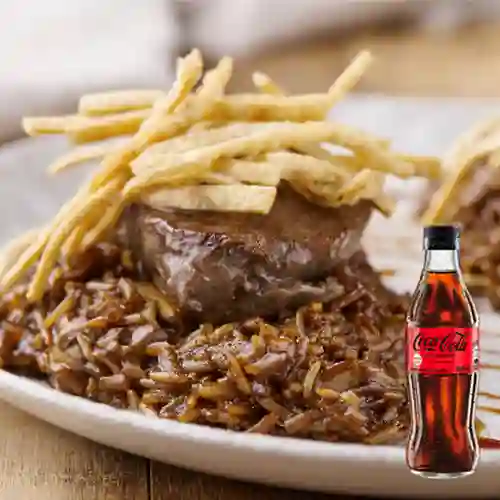 Combo Risotto de Hongos + Coca Cola Sin Azúcar 300ML