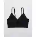 Bralette Negro Talla Small Aerie American Eagle