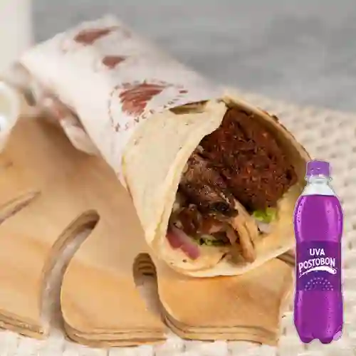 Combo Shawarma Chaco Triple. + Uva 400 ml