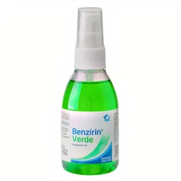 Benzirin Verde Solución Bucal en Spray Antiinflamatorio