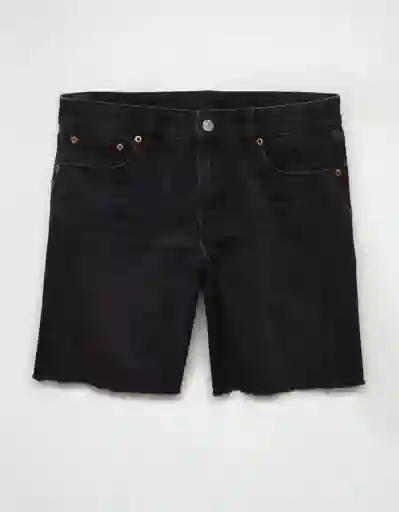 Short Mujer Negro Talla: 8 8160001 American Eagle