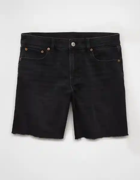 Short Mujer Negro Talla: 8 8160001 American Eagle