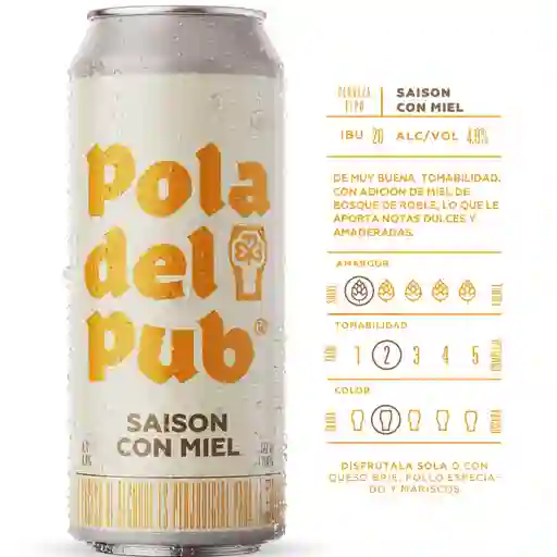 Saison con miel 473 ml