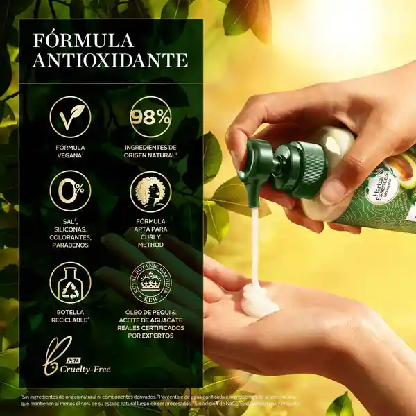 Tratamientos Para Cabello Herbal Essences Rizos Hidratados Aguacate (300 Ml)
