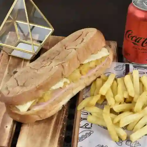 Combo Sándwich Hawaiano