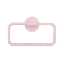 Toallero Para Baño Rectangular Rosa Miniso