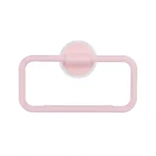 Toallero Para Baño Rectangular Rosa Miniso