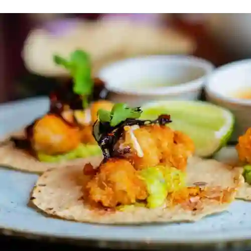 Tacos camarón crispy