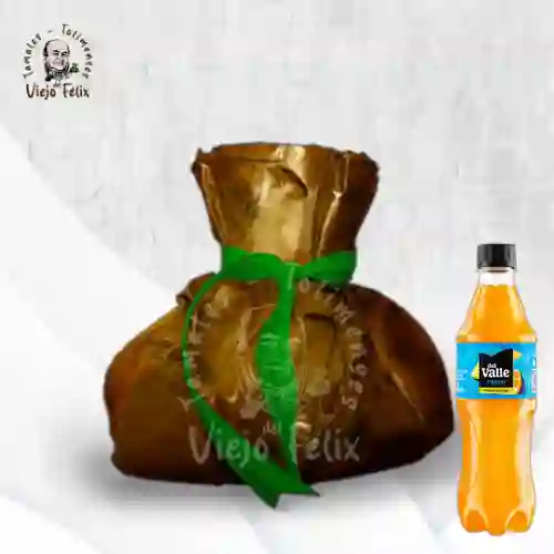Combo Tamal Súper + Jugo Del Valle Fresh Citrus 400ml