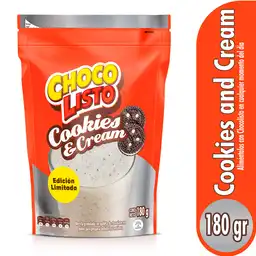 Chocolisto Mezcla en Polvo para Bebida Instantánea Sabor a Cookies And Cream