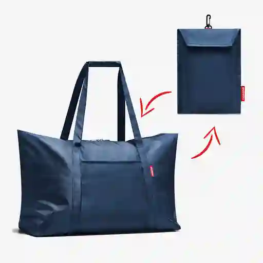 Reisenthel Bolsa Para Compras Plegable Azul