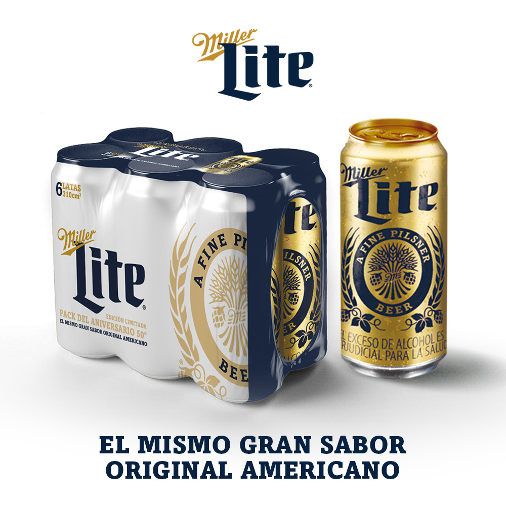 Miller Cerveza Lite 310 ml