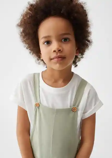 Enterizo Mono Tito Khaki Talla 70 Niños Mango