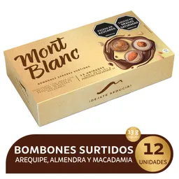 Mont Blanc Bombones de Chocolate Sabores Surtidos