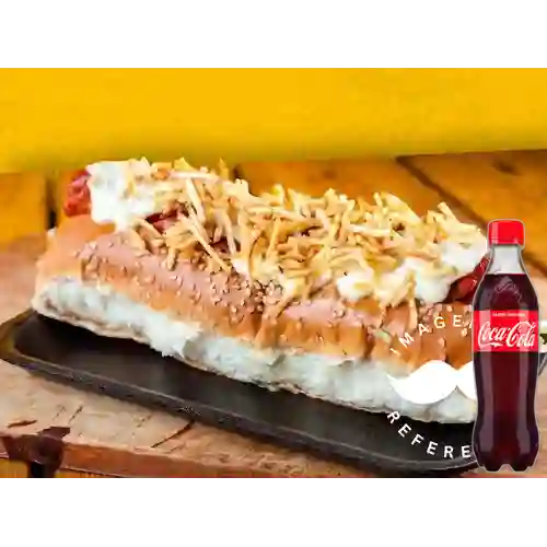 Combo Chori Perro + Coca-Cola Sabor Original 400 ml