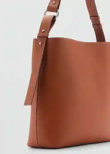 Bolso G Nefer Cuero Talla 99 Mujer Mango