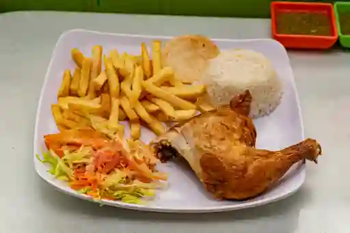 Bandeja con Pollo