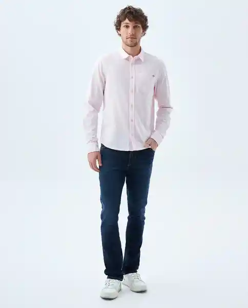 Camisa Hombre Rosado Talla M 819f507 Americanino