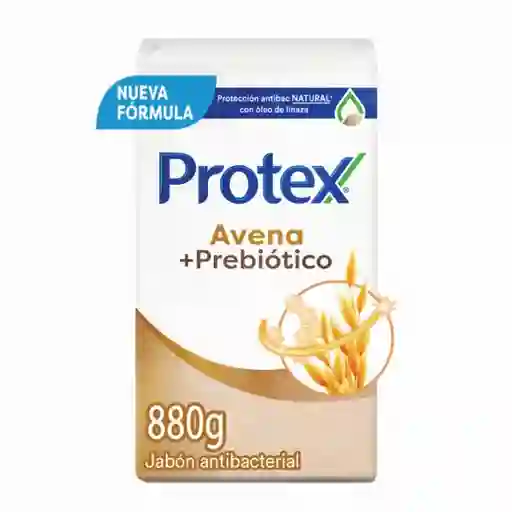 Jabón Protex Avena + Prebiótico en Barra 8x110g