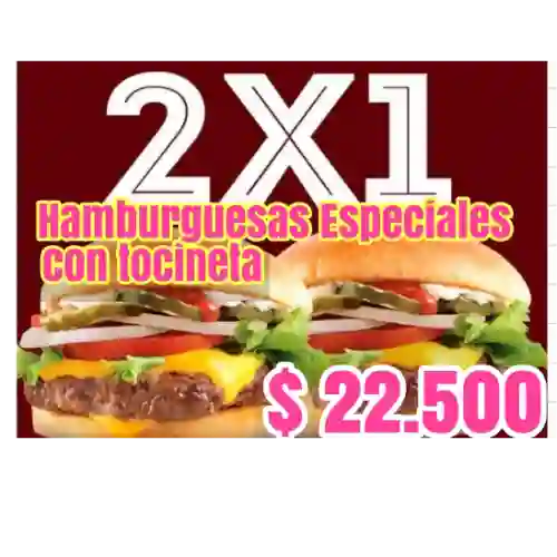 2 X 1 Only Burger