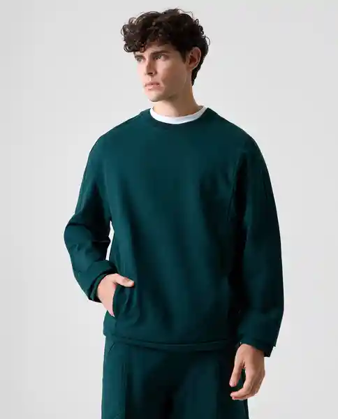 Buzo Hombre Verde Talla M 882G030_VER195420 Americanino
