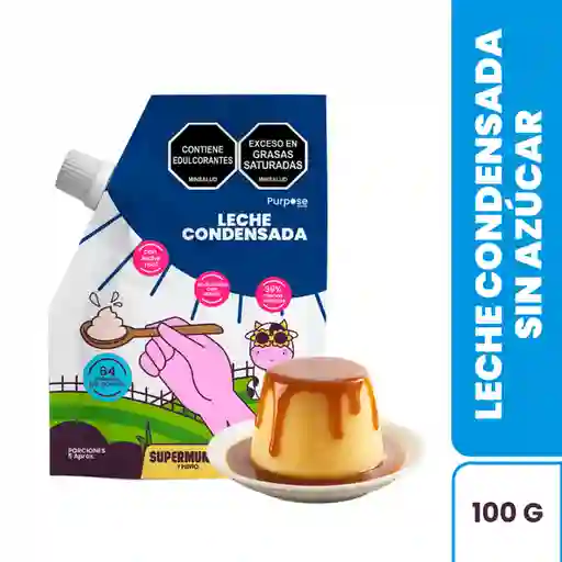 Leche Condensada Sin Azúcar Supermundo 90 g