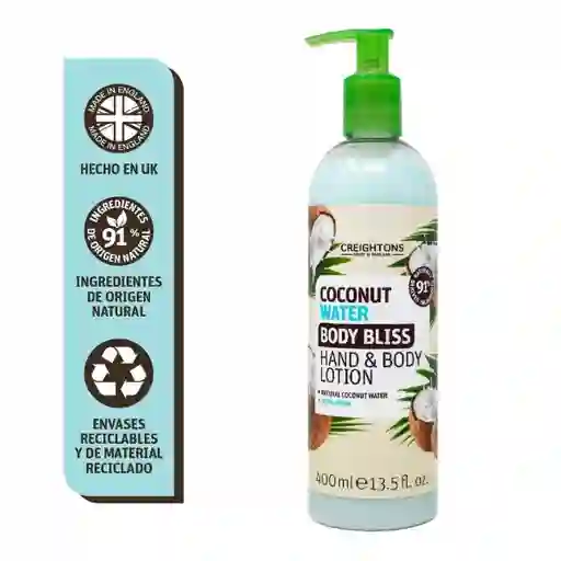 Creightons Lotion Hand Body Bliss Coconut Water