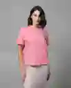 Camiseta Mujer Rosa S 203G000_ROS161731 Rifle