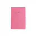 Miniso Cuaderno Estampado Rayado Fucsia