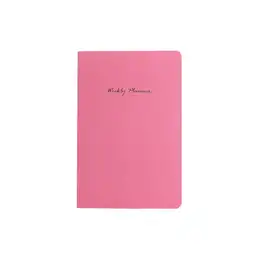 Miniso Cuaderno Estampado Rayado Fucsia