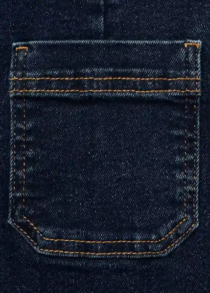 Jean Alex Tejano Oscuro Talla 42 Mujer Mango