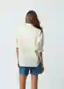 Camisa Mujer Amarillo Transparente Claro XS-S Naf Naf