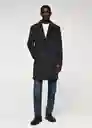 Abrigo Dalan Antracita Talla XL Hombre Mango