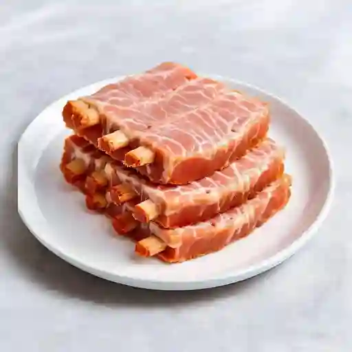 Costilla de cerdo 3 capas