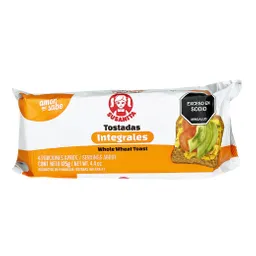 Tostadas desayuno integral susanita x 125g