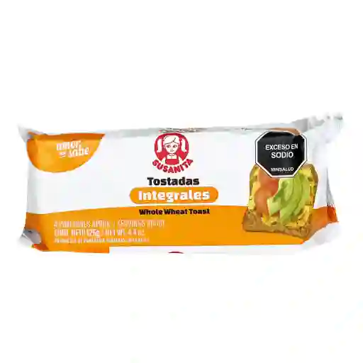 Tostadas desayuno integral susanita x 125g