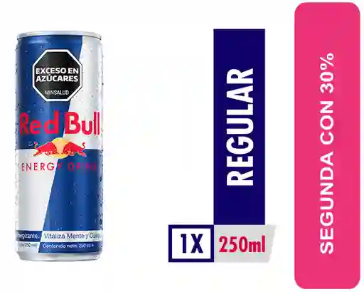 2 Und de Red Bull 250 mL  al 30%