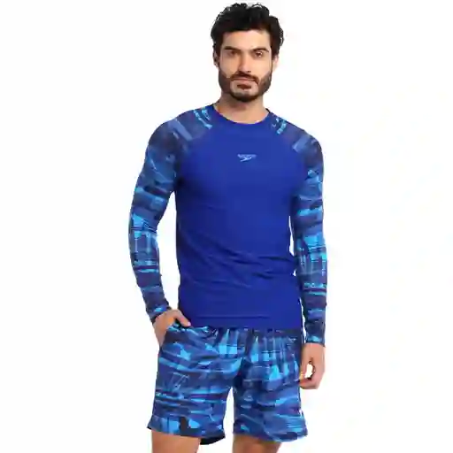Camiseta Manga Larga Sunshine Beach Park Hombre Talla M Speedo