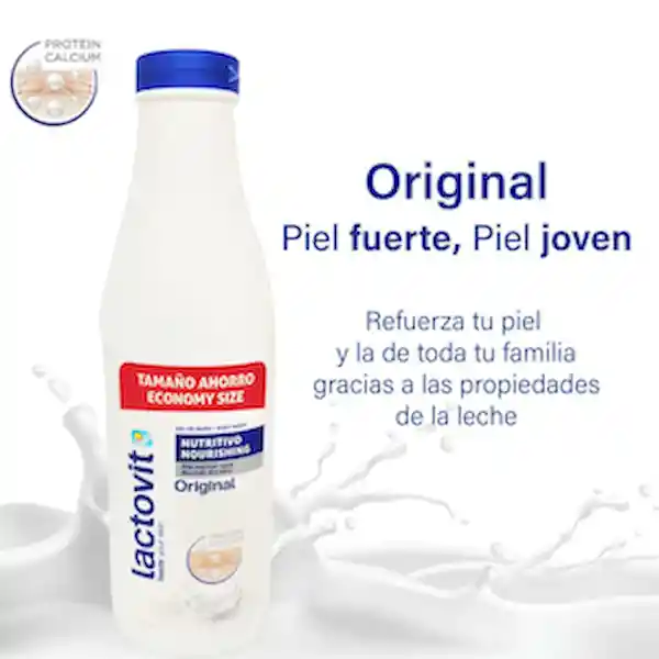 Lactovit Gel de Baño Nutritivo Original