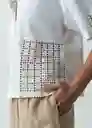 Camisa Mujer Crudo Puro Claro Talla M 512G078 Naf Naf