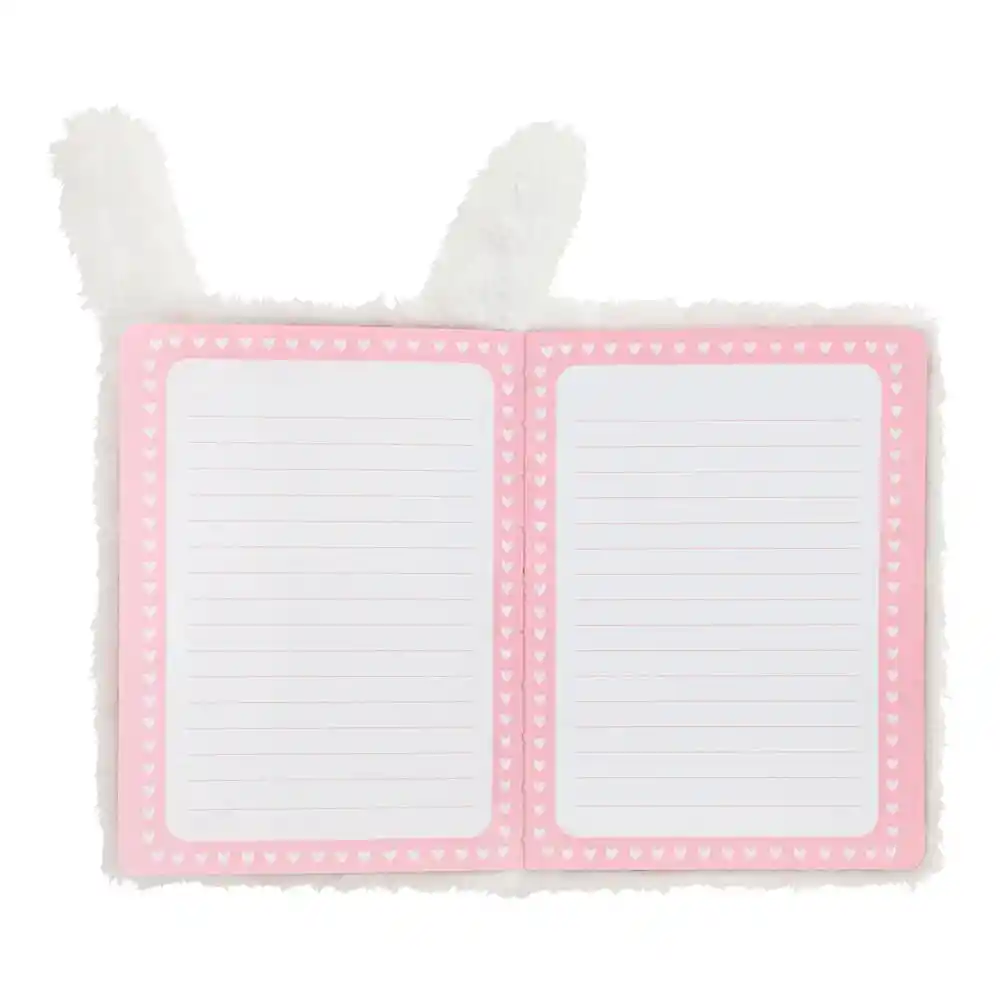 Libreta Peluche A5 Con Bolsillo Multicolor Diseño 0004