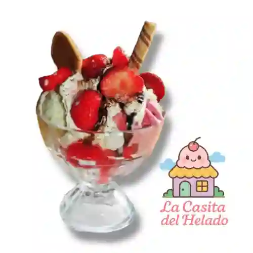 Fresas con Helado