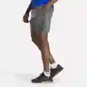 Reebok Pantaloneta Para Entrenamiento Hombre Gris Talla M