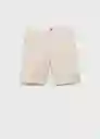 Bermuda Carp Crudo Talla 38 Hombre Mango