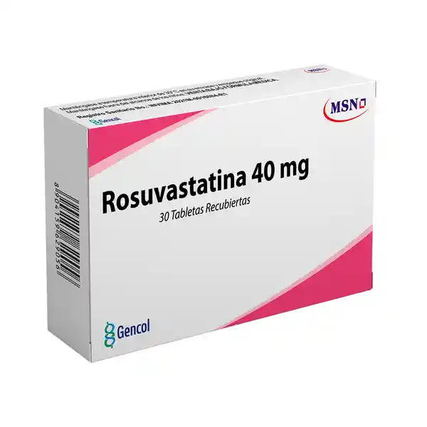 Gencol Rosuvastatina (40 mg)