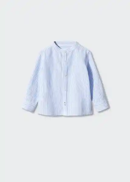 Camisa Formb Celeste Talla 71 Niños Mango